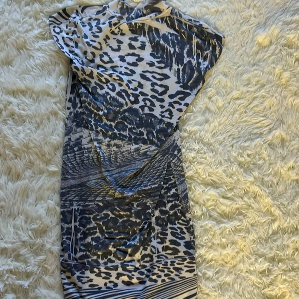 RAINBOW LEOPARD PRINT BODY DRESS